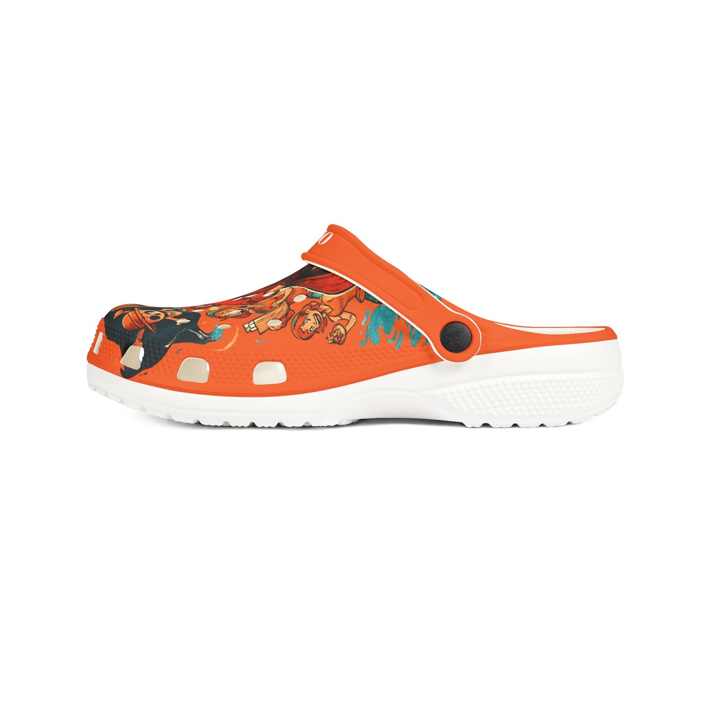 One Piece EVA Foam Shoes, Cartoon Clogs, Anime Footwear, Perfect for Travel, Summer, Everyday Wear