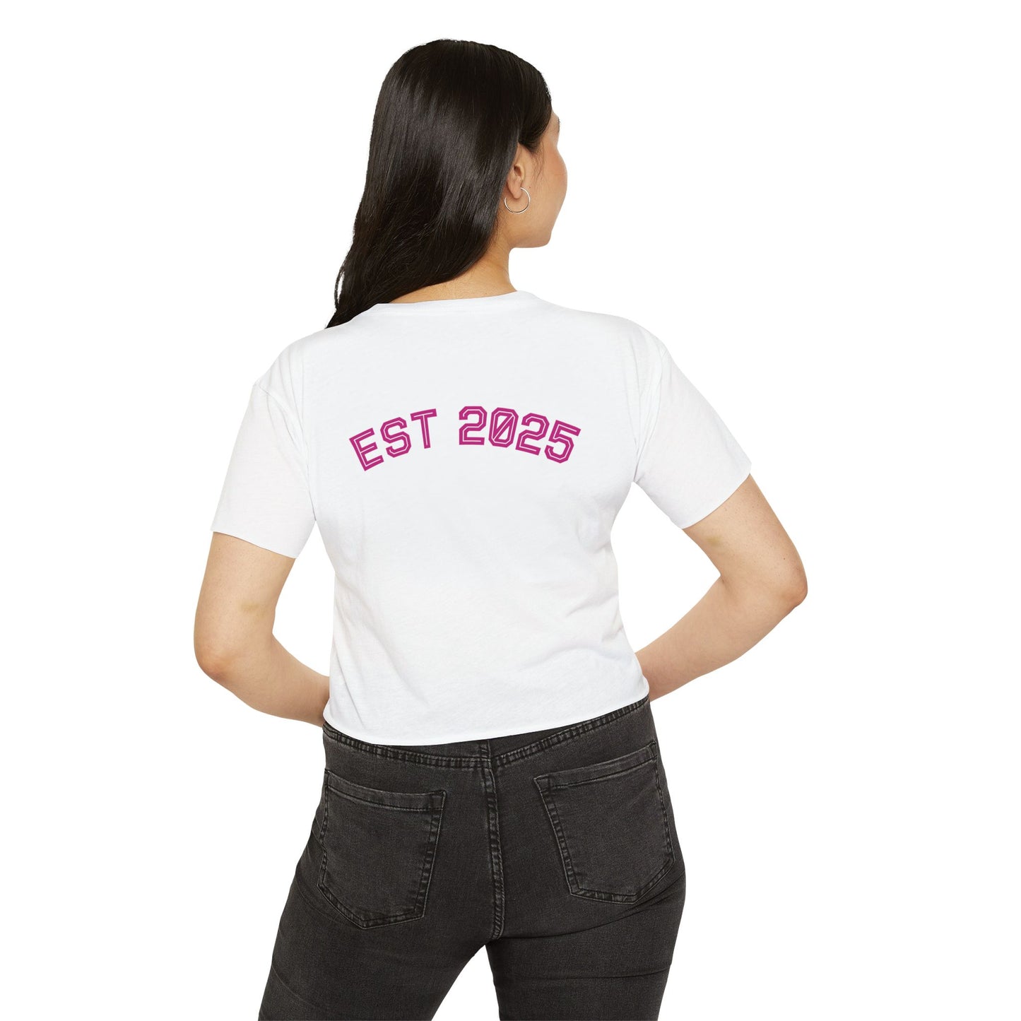 Festival Crop Top for Women, Chill Vibe Shirt, Perfect for Concerts, College Life, Summer Days, Personalized Gift