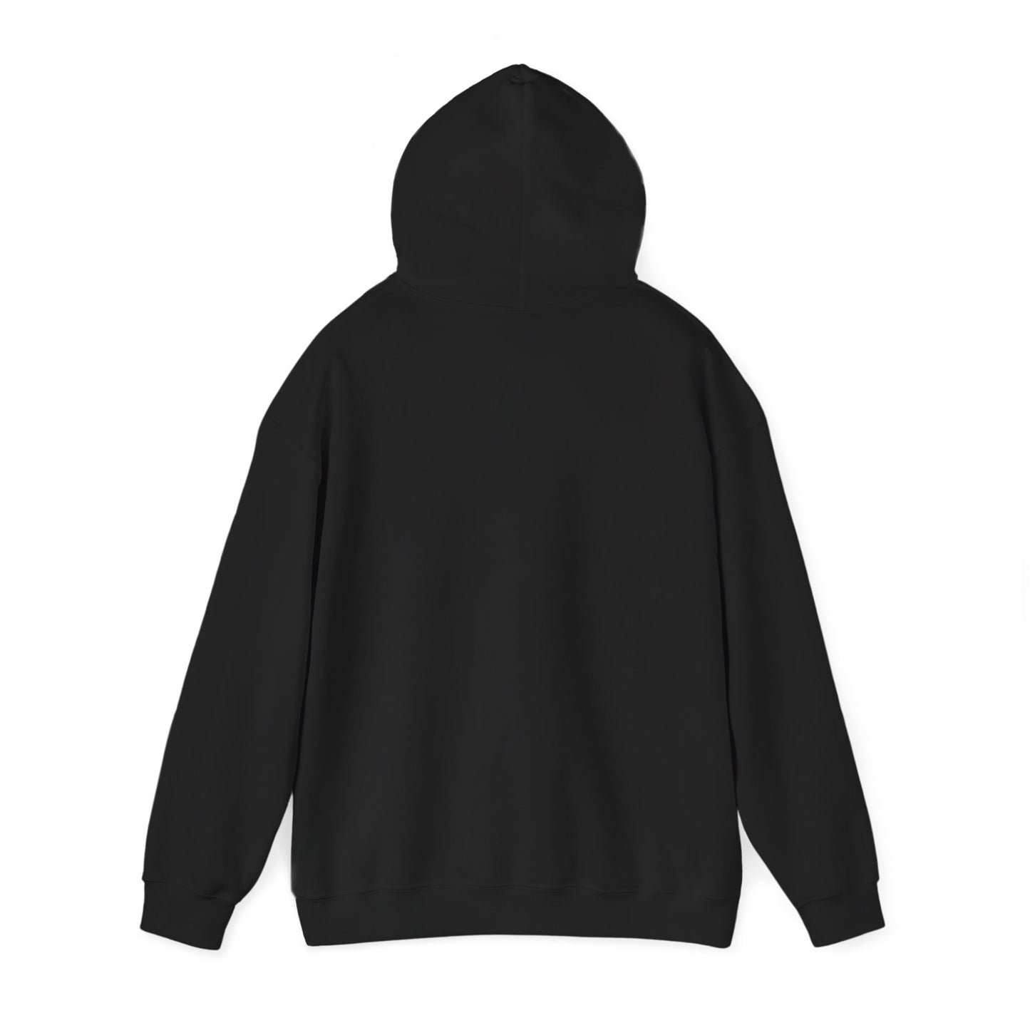 Heartfelt Drip Hoodie | Unisex Heavy Blend Sweatshirt, Cozy Gift, Black Hoodie, Casual Attire, Streetwear Style, Valentine's Day