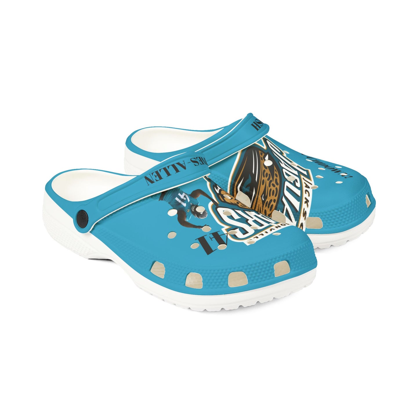 Stylish EVA Foam Clogs for Sports Enthusiasts, Comfort Footwear, Casual Shoes, Gift for Fans, Outdoor Wear, Lightweight Slip-Ons