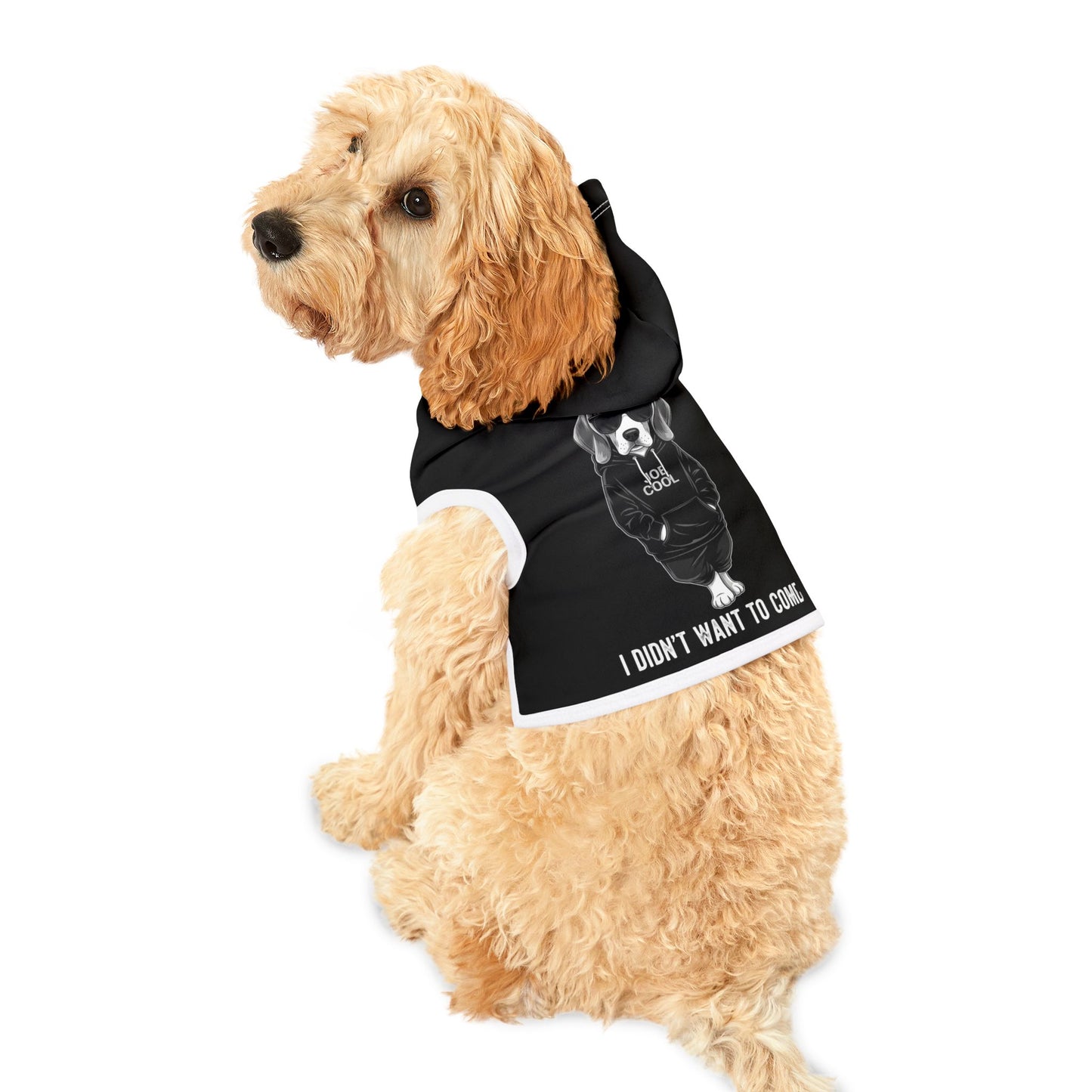Stylish Pet Hoodie for Cool Cats and Dogs, Funny Pet Fashion, Dog Apparel, Unique Pet Gift, Cozy Hooded Pet Wear