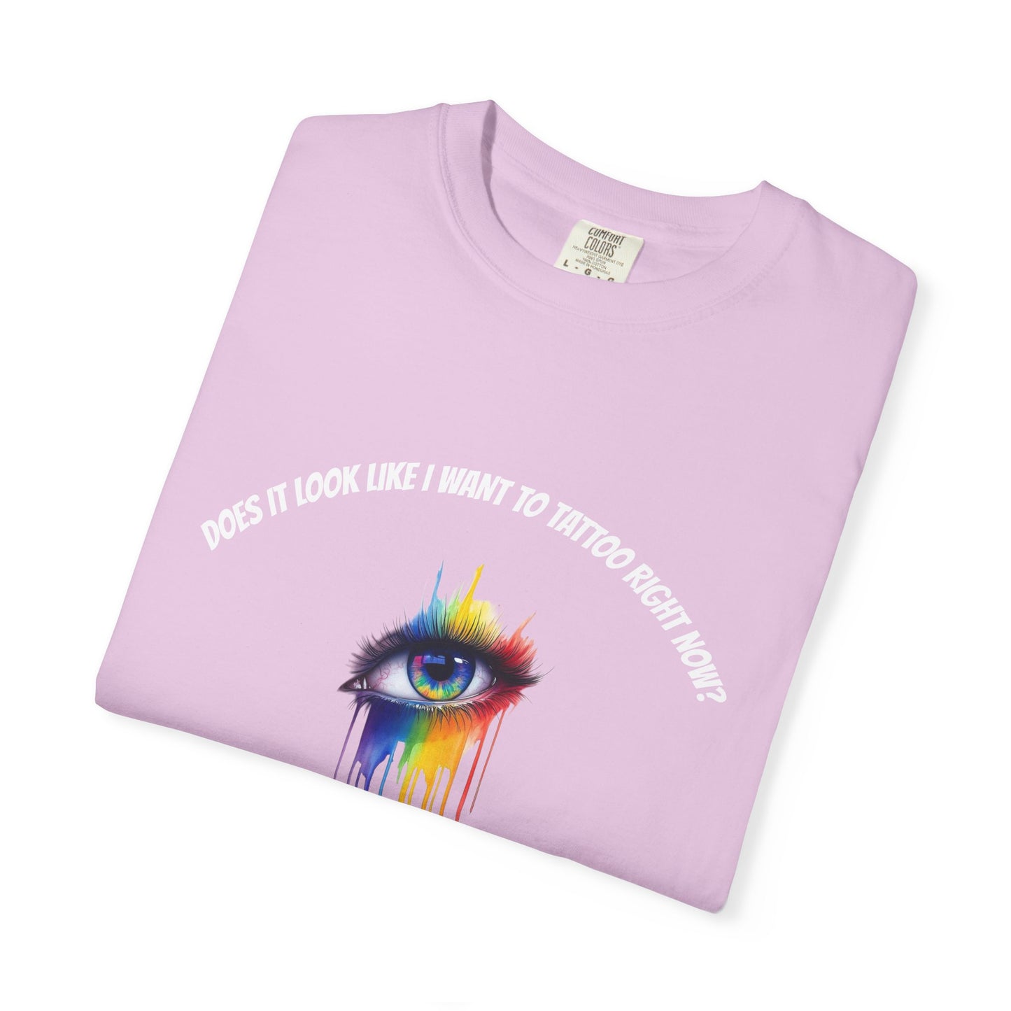 Vibrant Eye Art T-Shirt | Unisex Garment-Dyed Tee, Artistic Apparel, Colorful Fashion, Unique Gift, Everyday Wear
