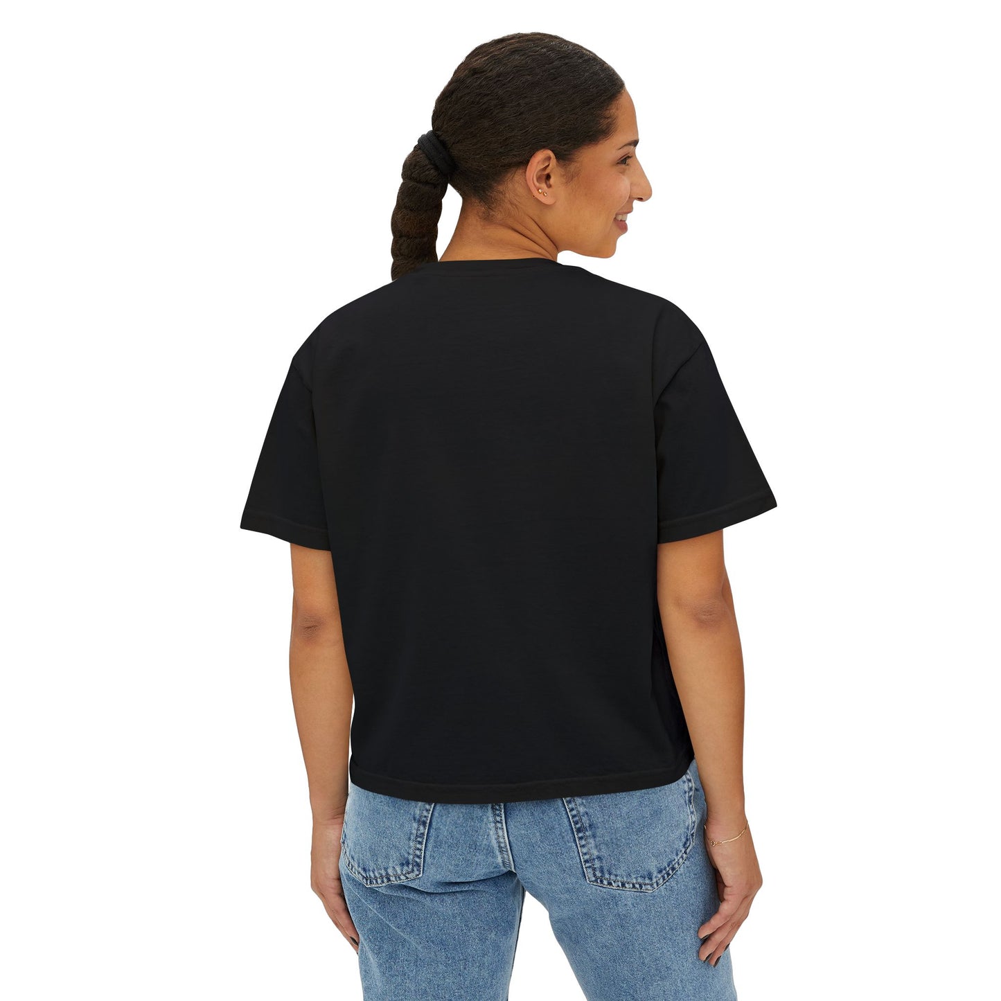 Empowered CEO Women's Boxy Tee, Casual Outfit, Gift for Graduates, Entrepreneur Shirt, Business Apparel, Motivational Top