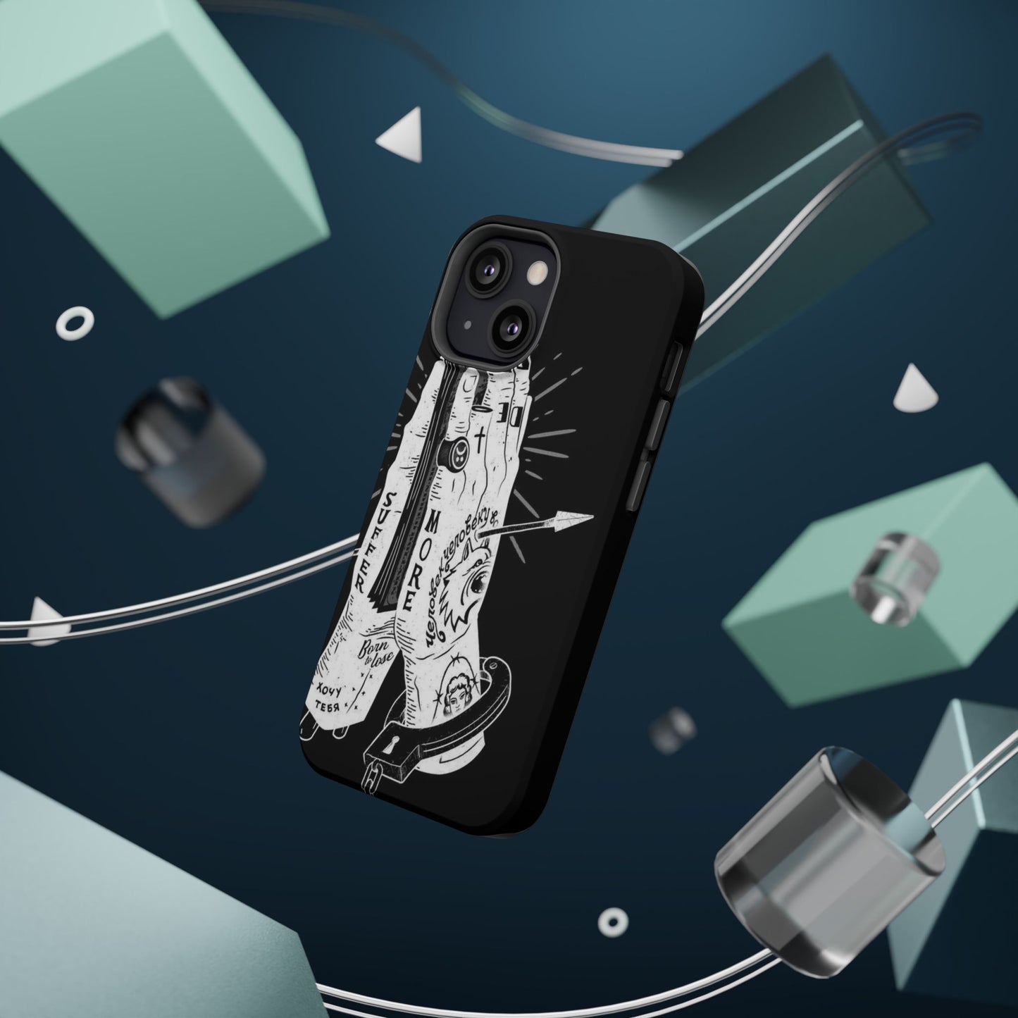 Magnetic Impact-Resistant Phone Case - Stylish & Protective, Ideal Gift for Friends, Holiday Essential, Trendy Accents, Unique Design
