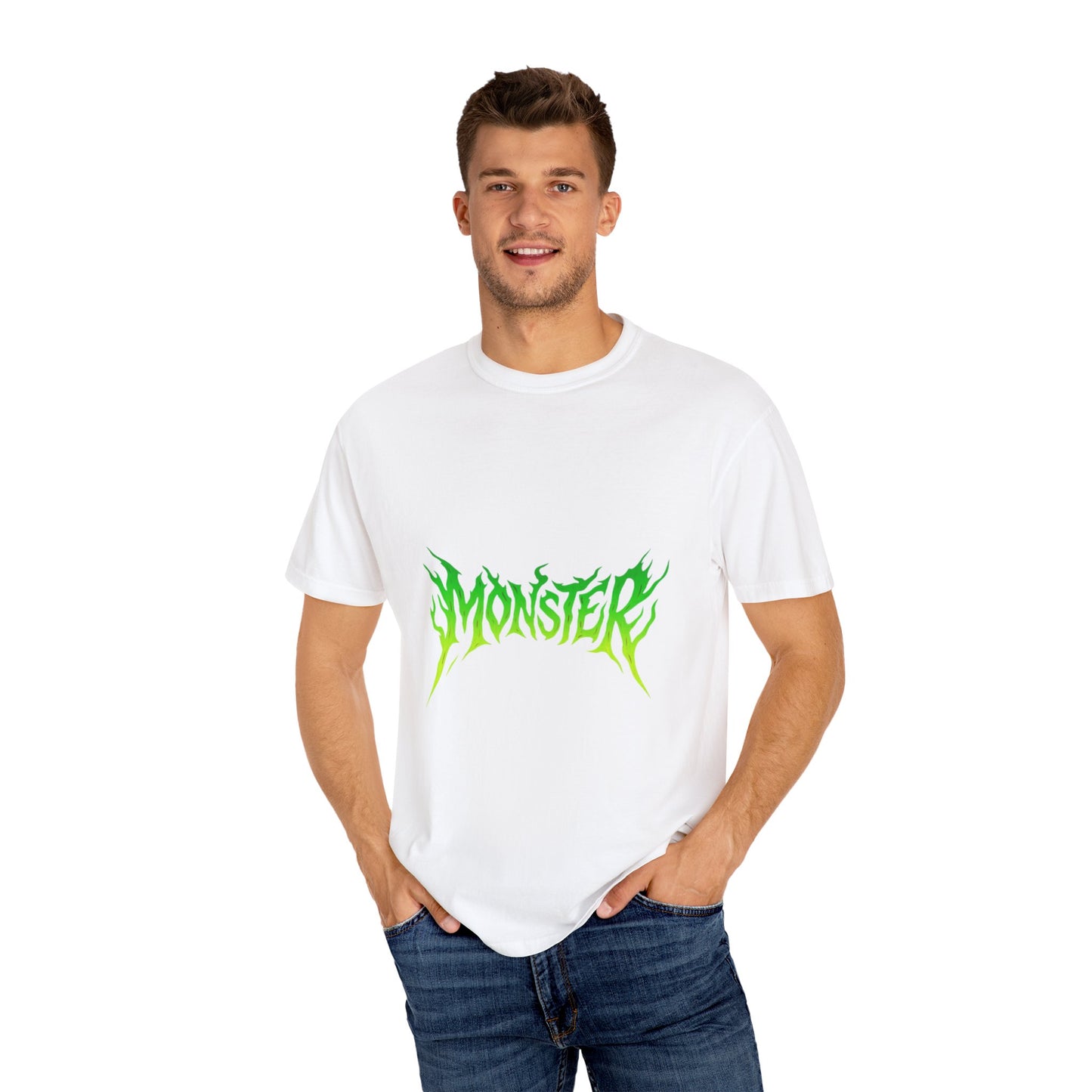 Monster-Themed Unisex T-Shirt, Fun Graphic Tee for Halloween, Casual Wear, Trendy Streetwear, Gift for Monsters Lovers