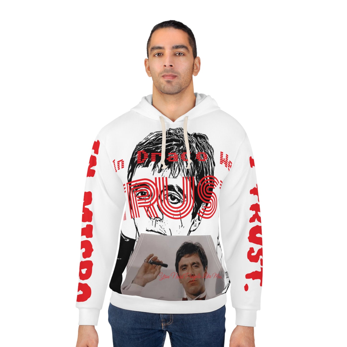 MAFIA-Style Unisex Hoodie, Stylish Streetwear, Unique Gift for Him/Her, Casual Wear, Urban Outfit