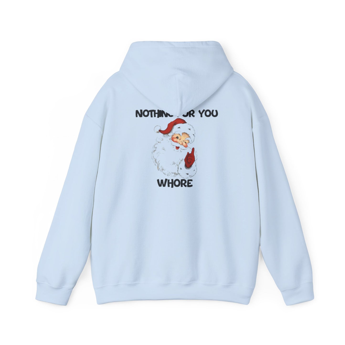 Funny Christmas Hoodie, Unisex Holiday Sweatshirt, Santa Humor Gift, Christmas Party Apparel, Gift for Friends, Winter Fashion, Cozy Wear