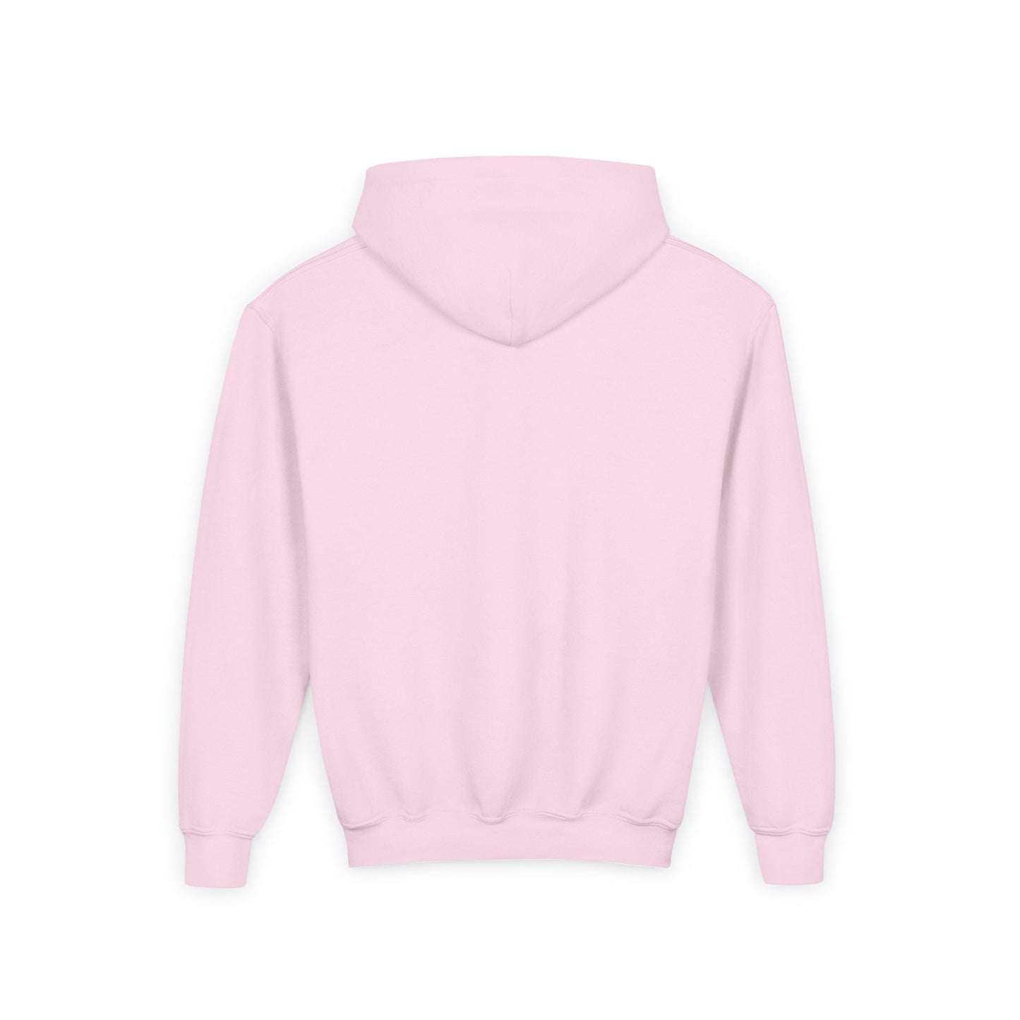 Youth Hooded Sweatshirt with Heart Design, Cozy Pullover, Trendy Sweatshirt, Gift for Teens, Casual Wear, Fashion Hoodie