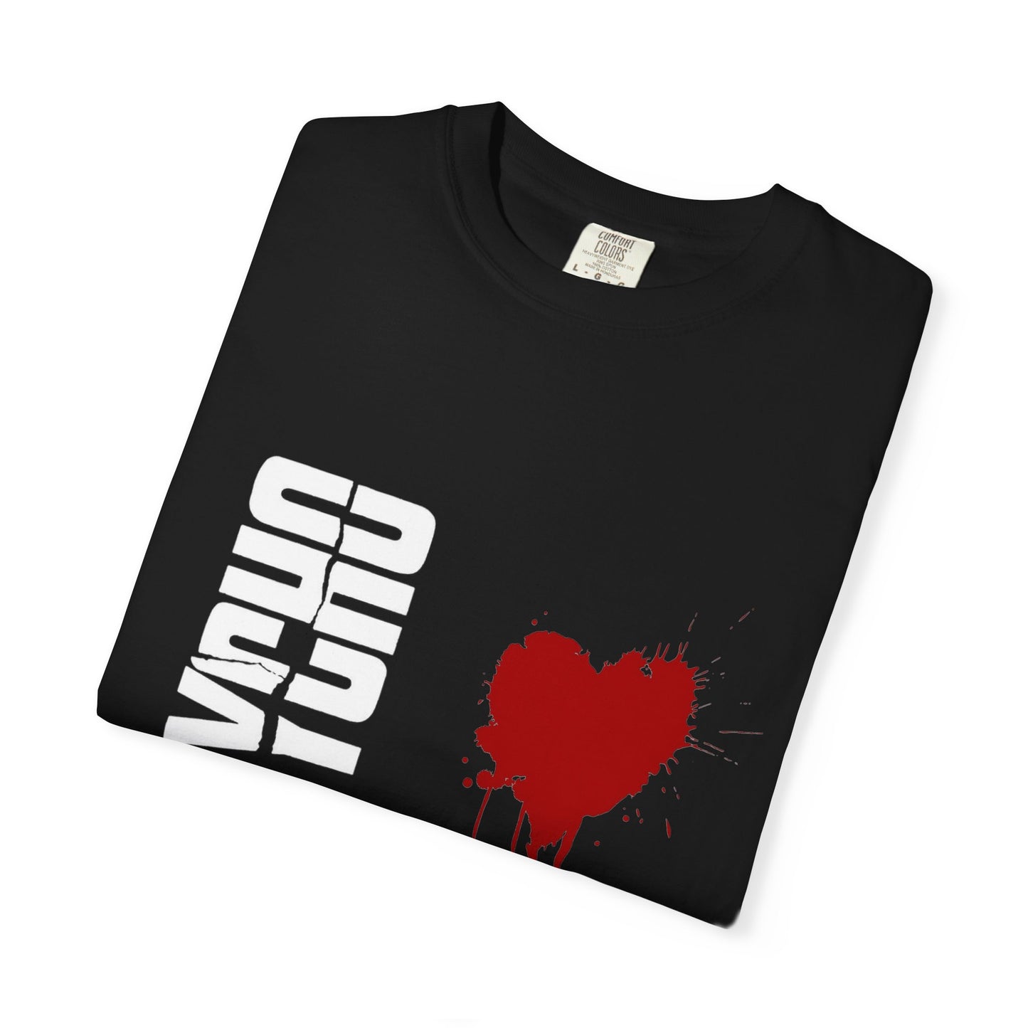 Bleeding Heart Unisex T-Shirt, Casual Love Tee, Heart Graphic Shirt, Gift for Him/Her, Streetwear, Valentine's Day Tee
