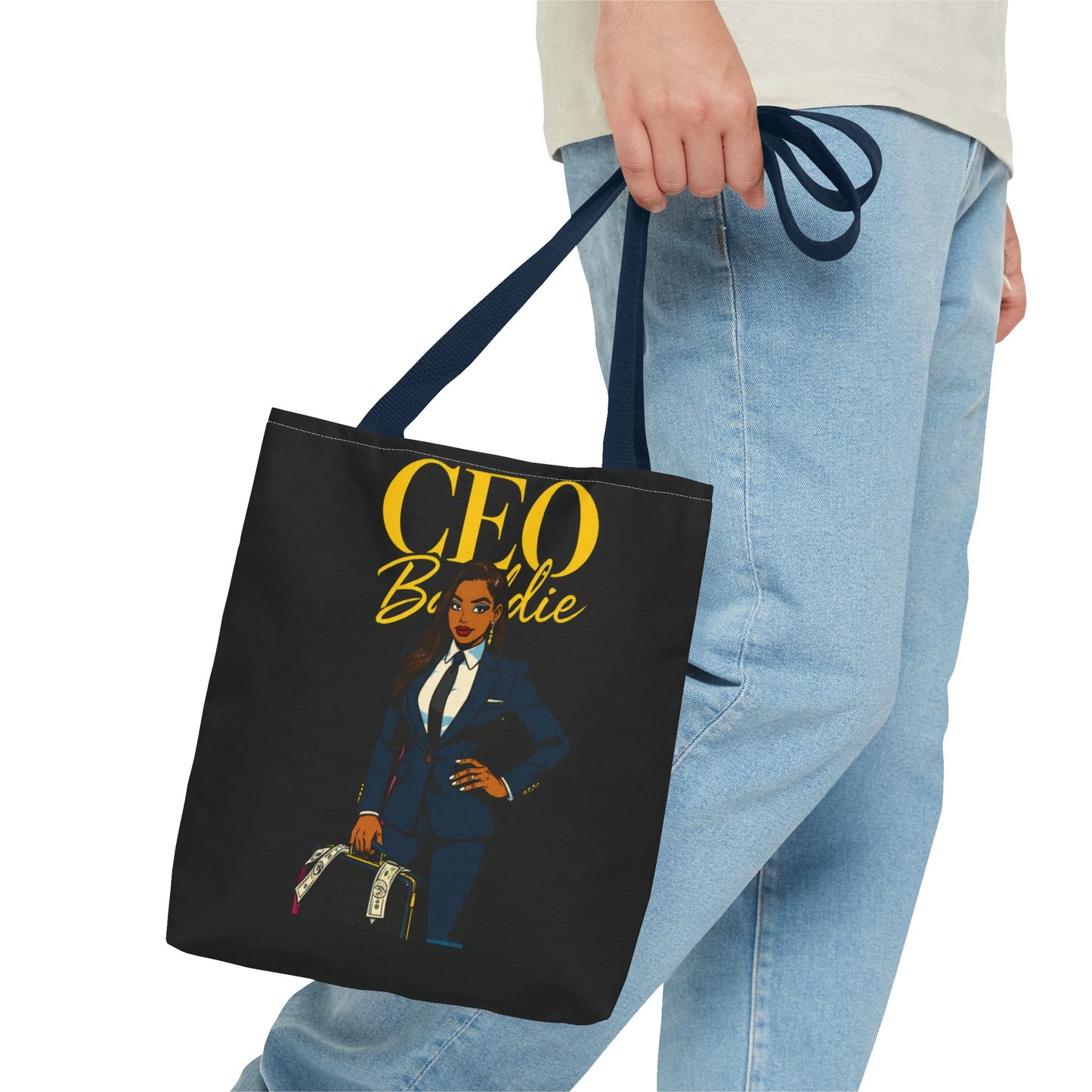 Empowering CEO Tote Bag, Stylish Bag for Boss Babes, Perfect for Work, Office, Gifts, Career Women, Motivational Gift