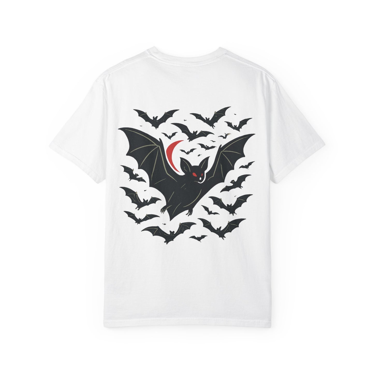 Halloween Themed Unisex T-Shirt with Bats and Humor