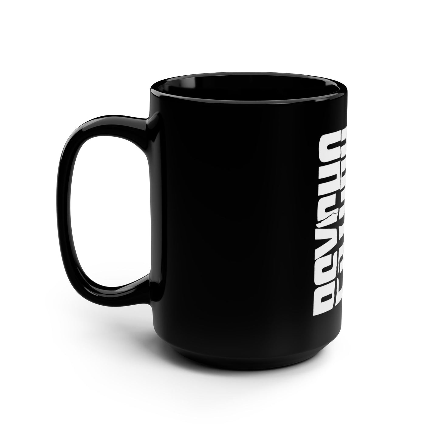 Psycho Heart Mug - 15oz, Gothic Coffee Cup, Unique Gift for Horror Lovers, Valentine's Day, Halloween Decor