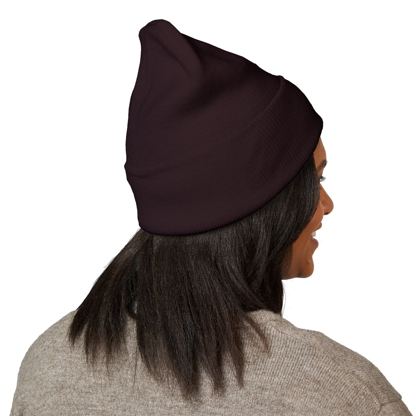 Stylish Cuffed Beanie - Embroidered Cozy Hat, Winter Accessory, Gifts for Her, Unisex Beanie, Perfect for Cold Days