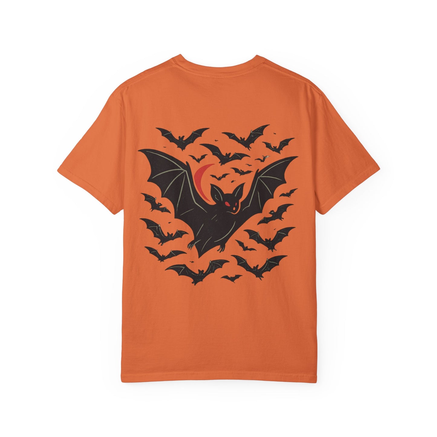 Halloween Themed Unisex T-Shirt with Bats and Humor
