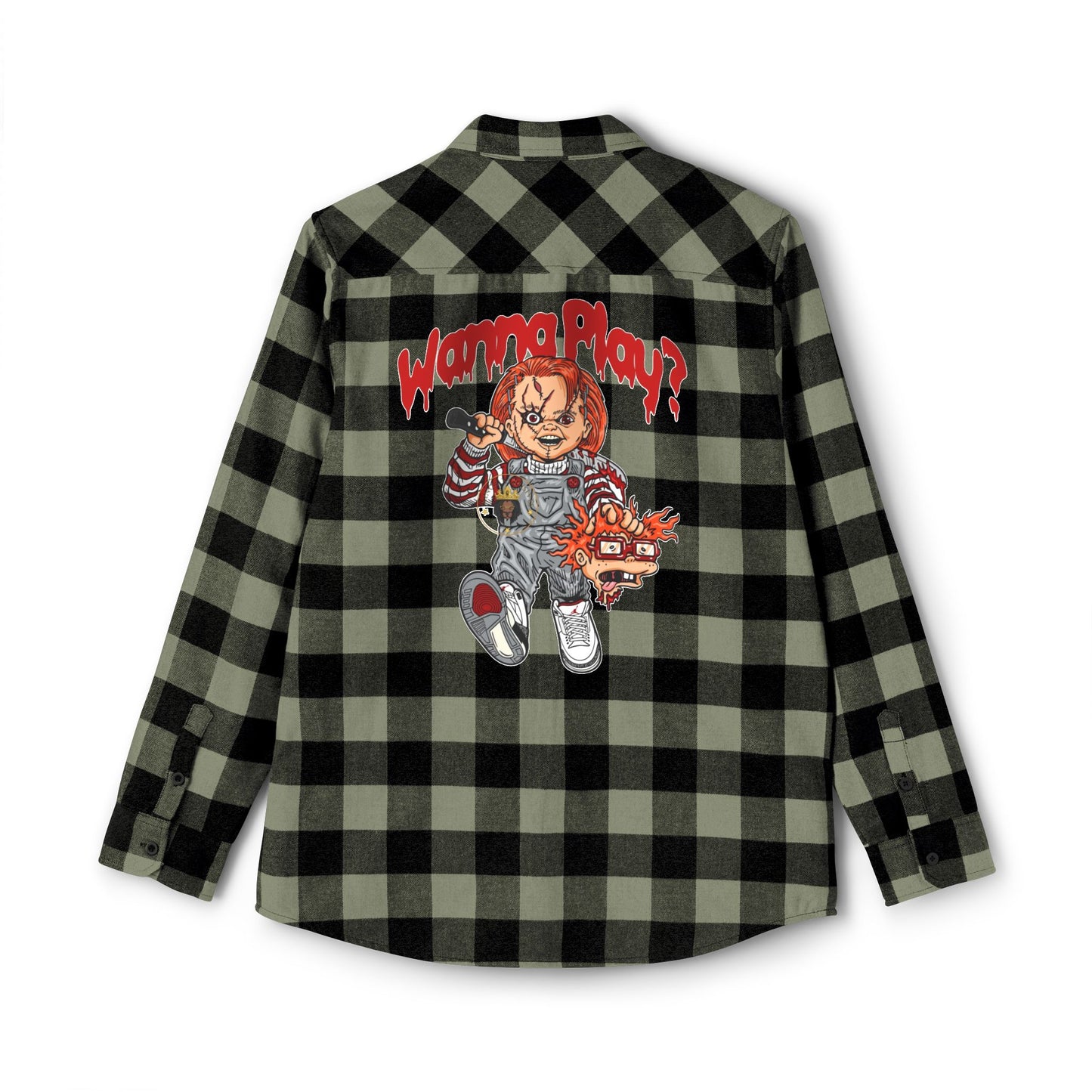 Chic Unisex Flannel Shirt, Cozy Checkered Shirt for Everyday Wear, Perfect Gift for Halloween, Layered Style for Men and Women