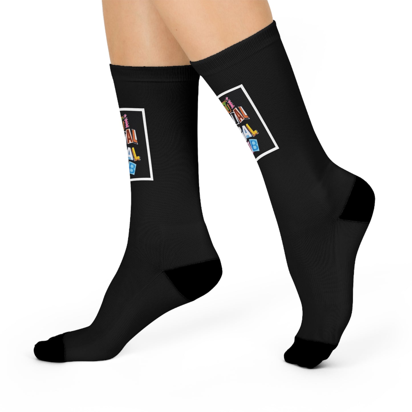 Anti Social Social Club Socks, Cushioned Crew Socks, Cozy Footwear, Trendy Accessories, Gift for Friends, Street Style Fashion