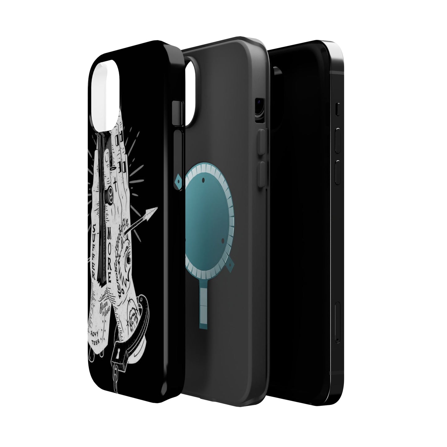 Magnetic Impact-Resistant Phone Case - Stylish & Protective, Ideal Gift for Friends, Holiday Essential, Trendy Accents, Unique Design
