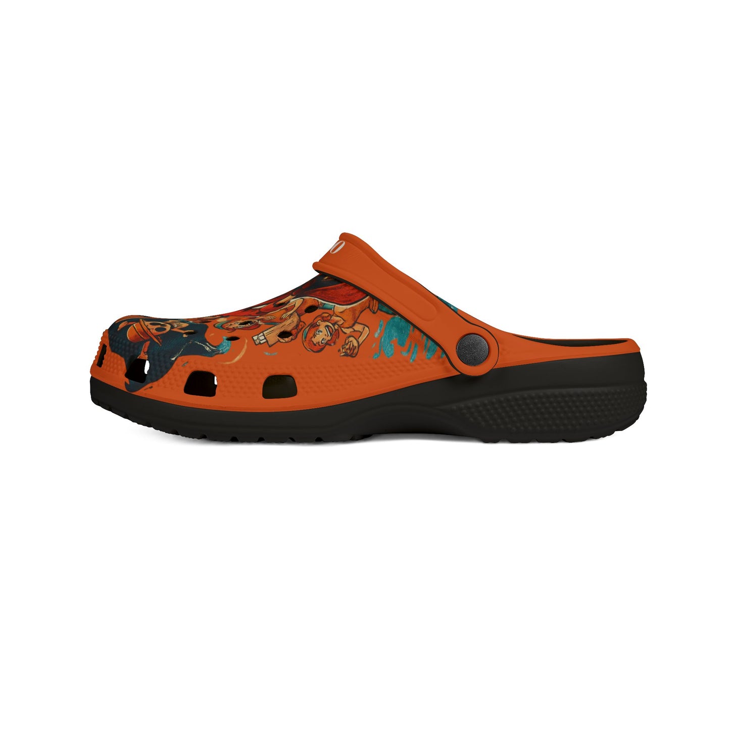 One Piece EVA Foam Shoes, Cartoon Clogs, Anime Footwear, Perfect for Travel, Summer, Everyday Wear