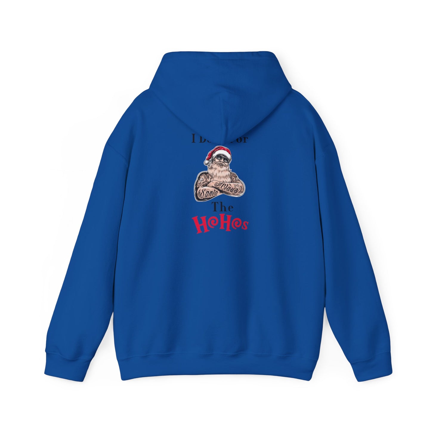 Funny Santa Holiday Sweatshirt, Cozy Gift for Sloth Lovers, Warm Hoodie for Christmas Parties, Casual Lounge Wear, Unique Present