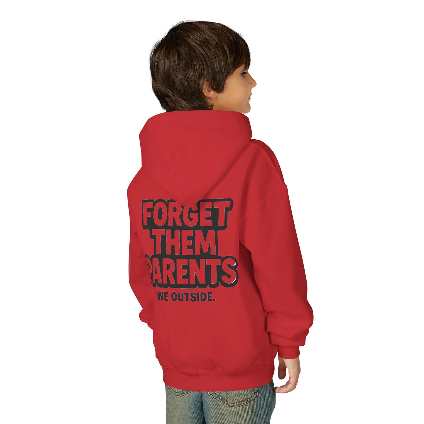 Youth Hoodie - Forget Them Parents | Trendy Sweatshirt for Teens | Perfect for Outdoor Fun, Gift for Birthday, Back to School, [...]