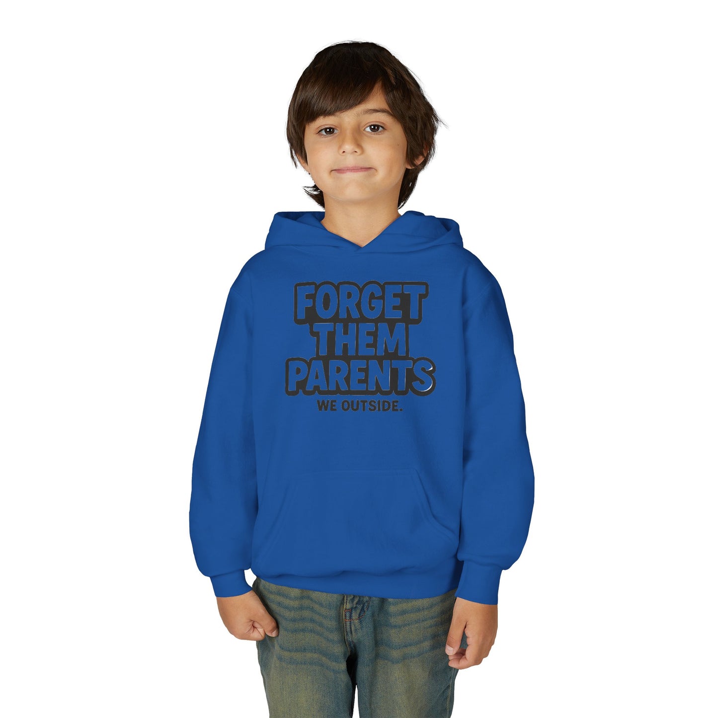 Youth Hoodie - Forget Them Parents | Trendy Sweatshirt for Teens | Perfect for Outdoor Fun, Gift for Birthday, Back to School, [...]