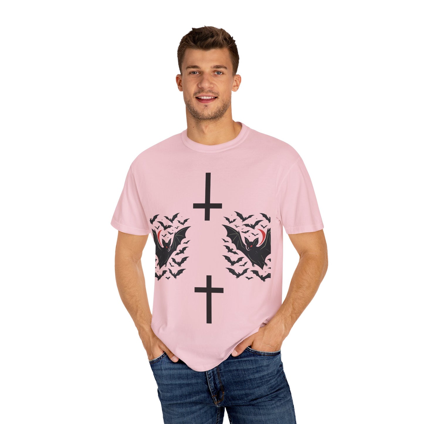 Gothic Bat T-Shirt - Unisex Vibe, Perfect for Halloween, Alternative Fashion, Graphic Tee, Gift for Him/Her/Nonbinary