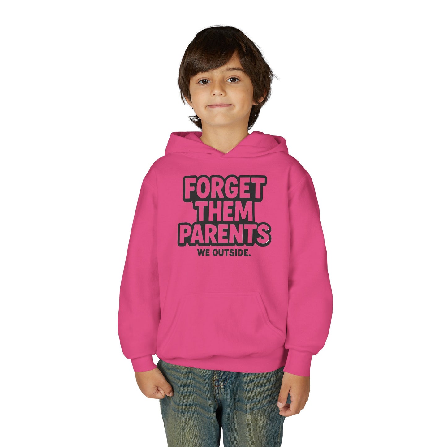 Youth Hoodie - Forget Them Parents | Trendy Sweatshirt for Teens | Perfect for Outdoor Fun, Gift for Birthday, Back to School, [...]