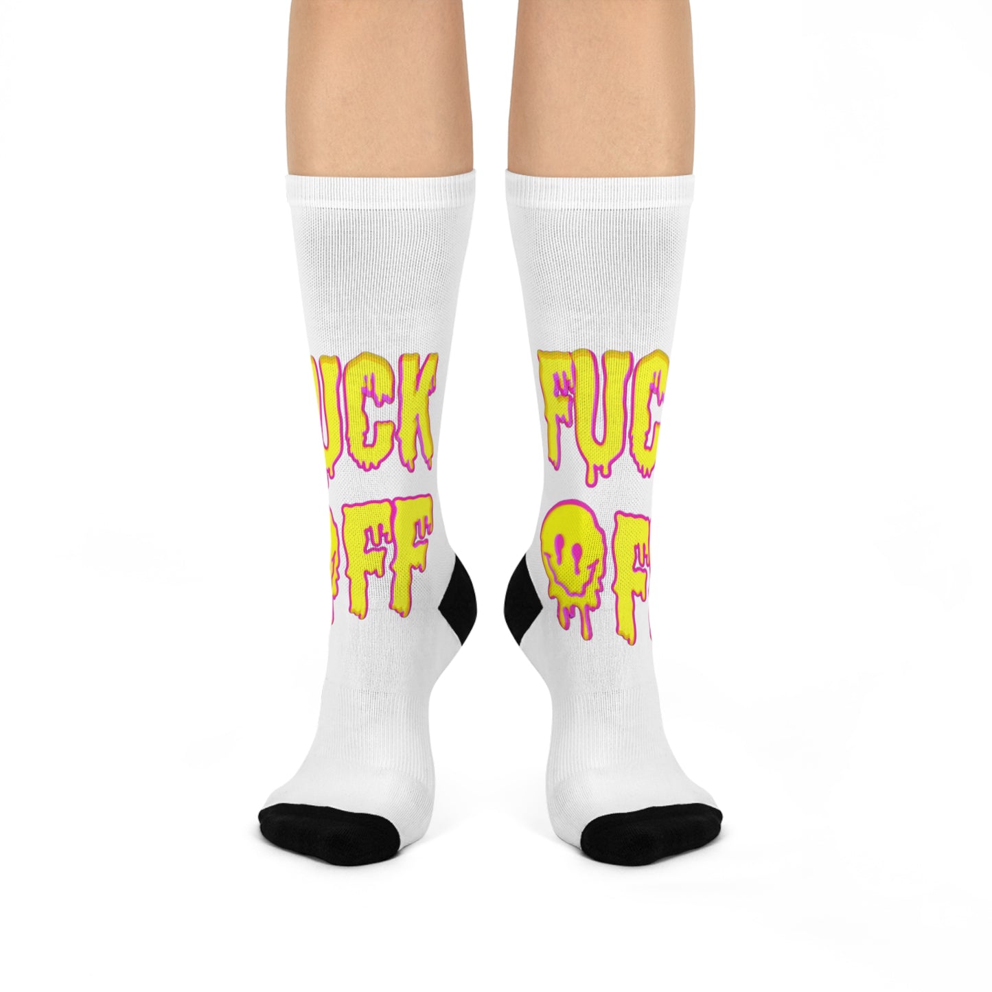 Fun Graphic Socks, Cushioned Crew Socks, Quirky Gift for Friends, Unique Statement Socks, Casual Everyday Wear, Perfect for Birthdays, [...]
