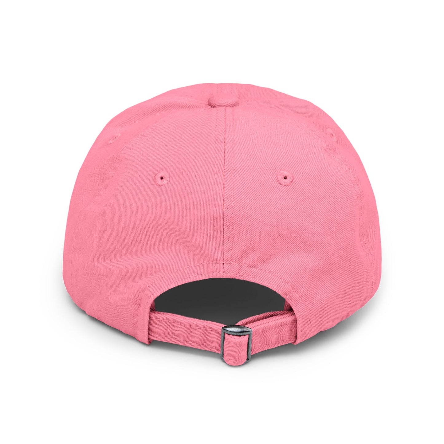 Unisex Distressed Cap with Fun Pink Design, Trendy Baseball Hat for Casual Wear, Ideal for Festivals, Birthdays, Gifts, Street Style