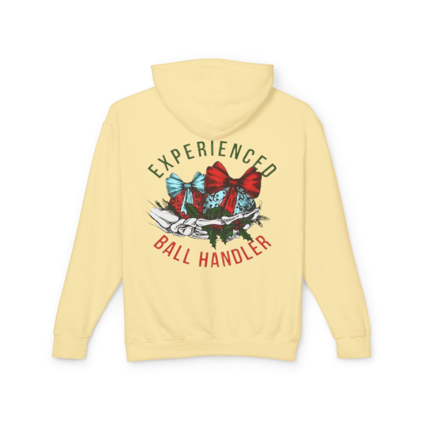 Unisex Lightweight Hooded Sweatshirt with Bow Design - Perfect for Basketball Lovers, Gift for Coaches, Holiday Apparel, Comfortable [...]