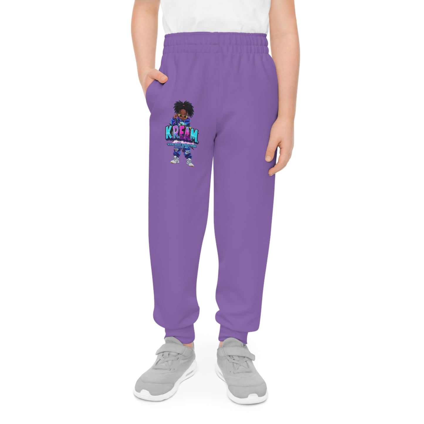 Youth Joggers with KREAM Design, Stylish Activewear for Kids, Comfortable Lounge Pants, Perfect for Playtime or Casual Outfits, Gift [...]