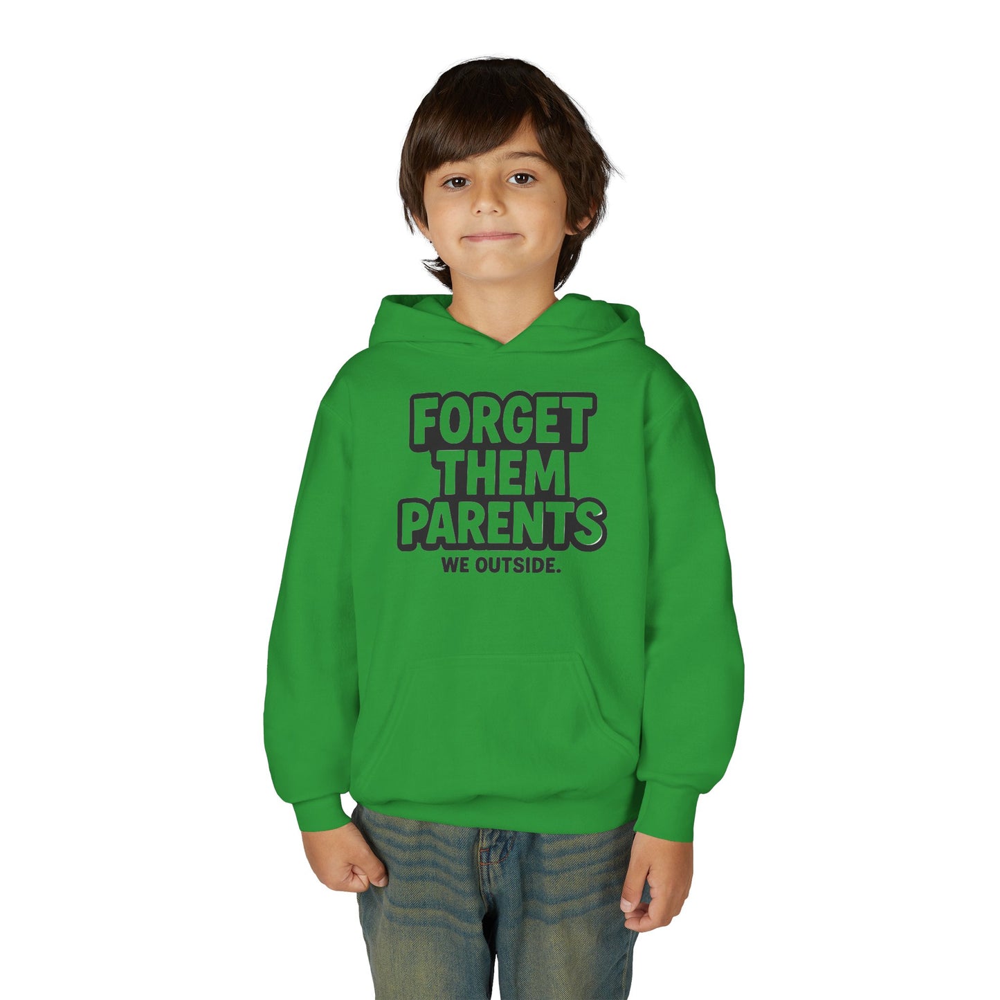 Youth Hoodie - Forget Them Parents | Trendy Sweatshirt for Teens | Perfect for Outdoor Fun, Gift for Birthday, Back to School, [...]