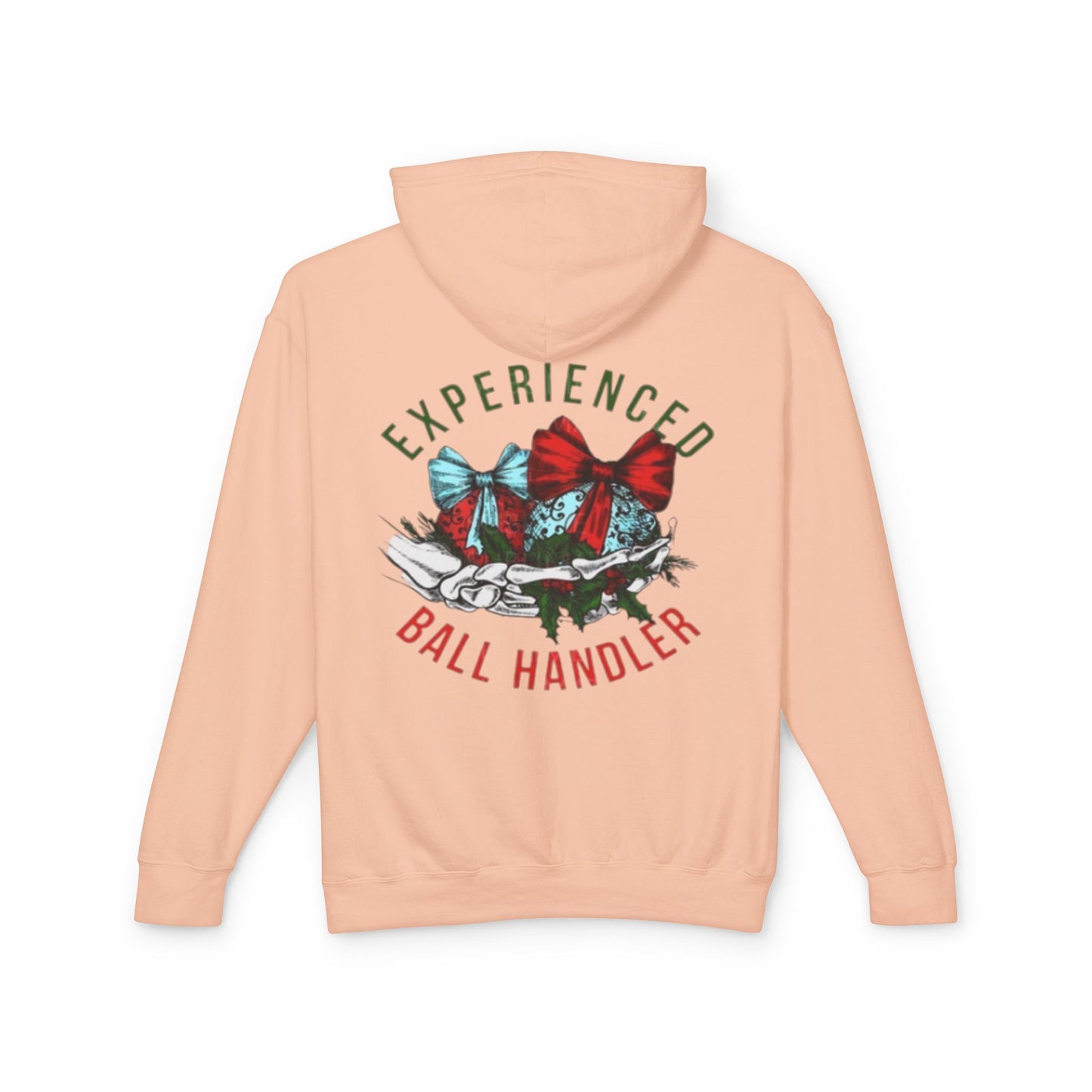 Unisex Lightweight Hooded Sweatshirt with Bow Design - Perfect for Basketball Lovers, Gift for Coaches, Holiday Apparel, Comfortable [...]