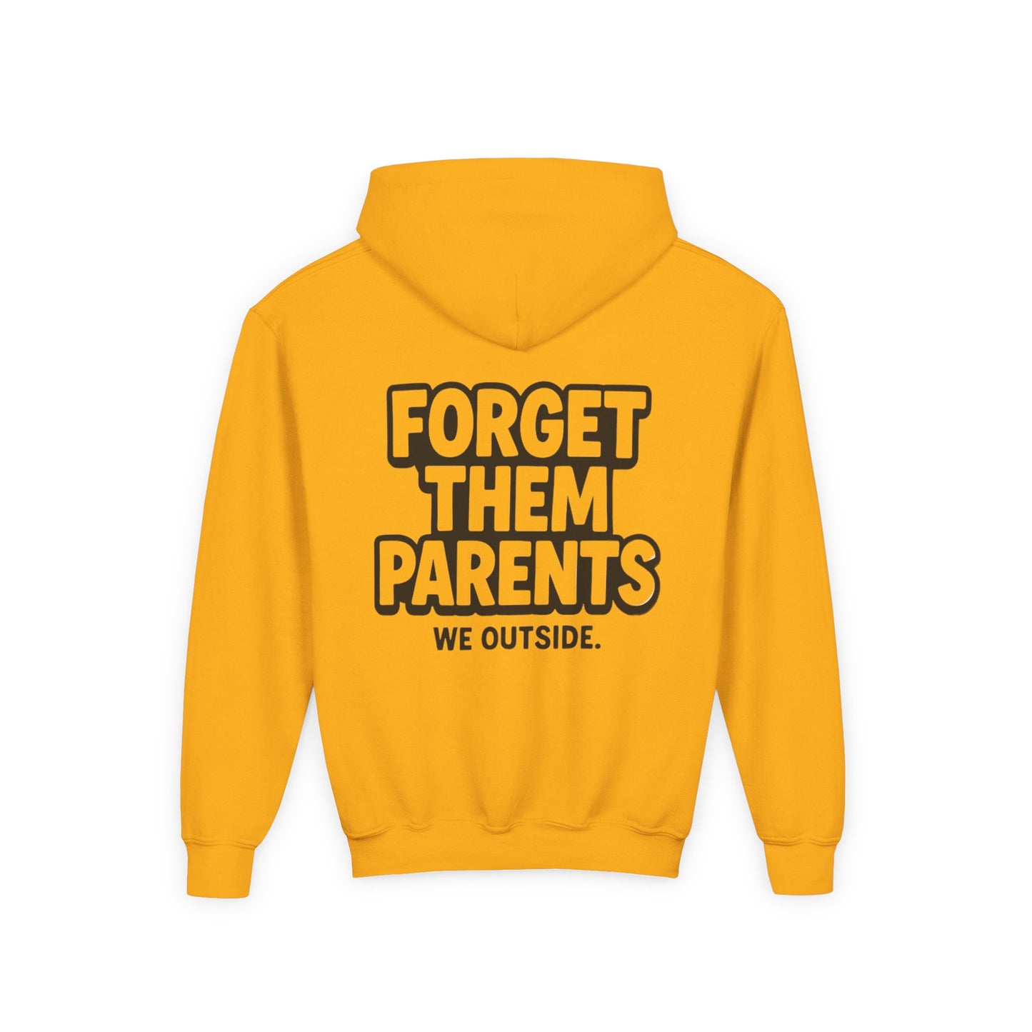Youth Hoodie - Forget Them Parents | Trendy Sweatshirt for Teens | Perfect for Outdoor Fun, Gift for Birthday, Back to School, [...]