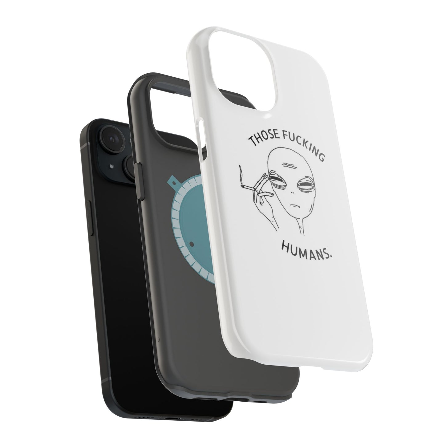 Alien-Inspired Magnetic Phone Cases | Unique Humor, Gifts for Friends, Stylish Protection, Quirky Phone Accessories, Birthday Gifts, [...]