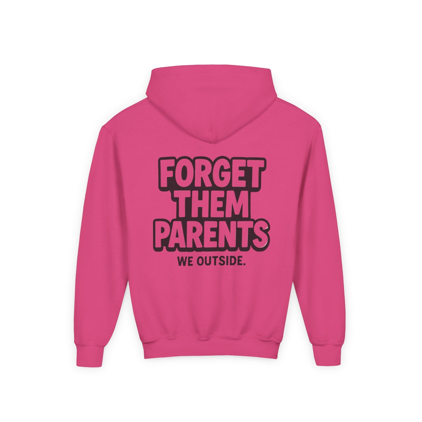 Youth Hoodie - Forget Them Parents | Trendy Sweatshirt for Teens | Perfect for Outdoor Fun, Gift for Birthday, Back to School, [...]