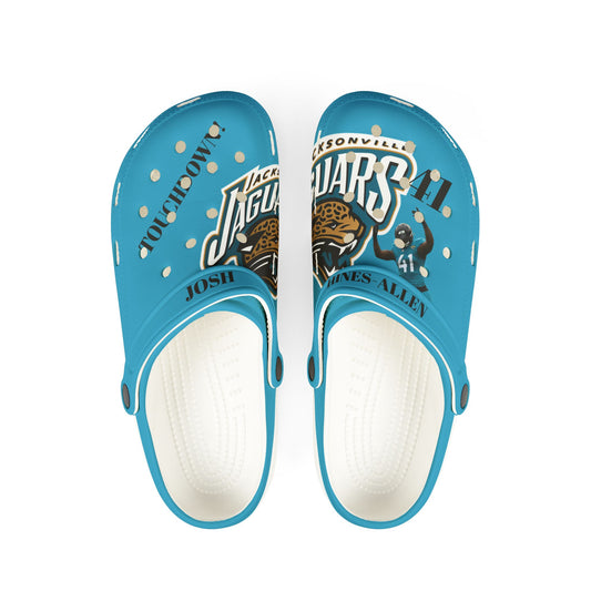 Stylish EVA Foam Clogs for Sports Enthusiasts, Comfort Footwear, Casual Shoes, Gift for Fans, Outdoor Wear, Lightweight Slip-Ons