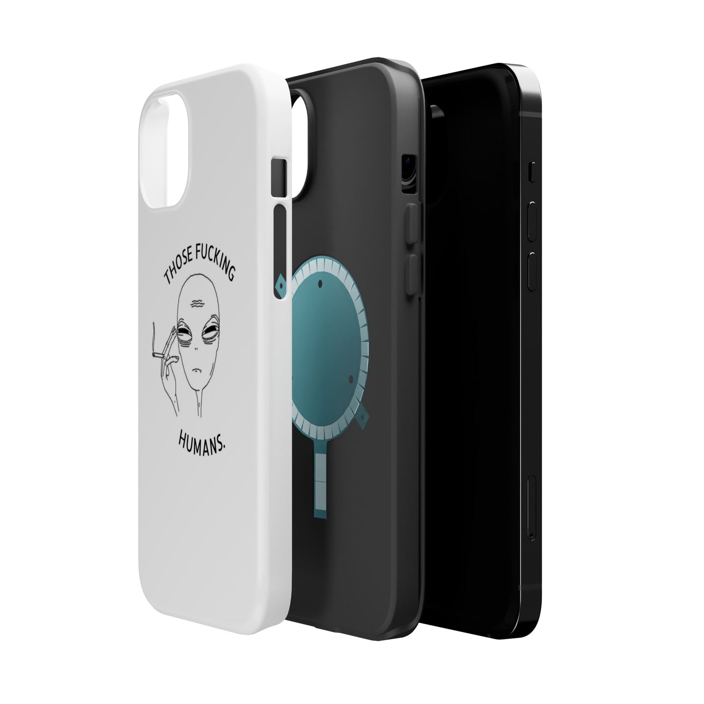 Alien-Inspired Magnetic Phone Cases | Unique Humor, Gifts for Friends, Stylish Protection, Quirky Phone Accessories, Birthday Gifts, [...]