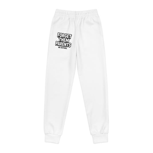 Youth Joggers with Fun Slogan, Trendy Activewear for Kids, Comfortable Sports Pants, Perfect for Everyday Wear, Great Gift for Birthdays