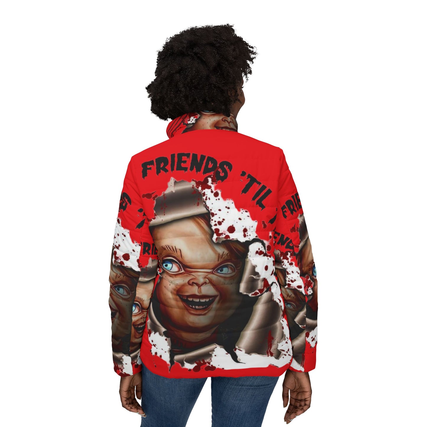 Vibrant Horror-Themed Puffer Jacket, Perfect for Fans of Iconic Horror Movies, Cozy Outerwear for Fall and Winter, Unique Gift for [...]