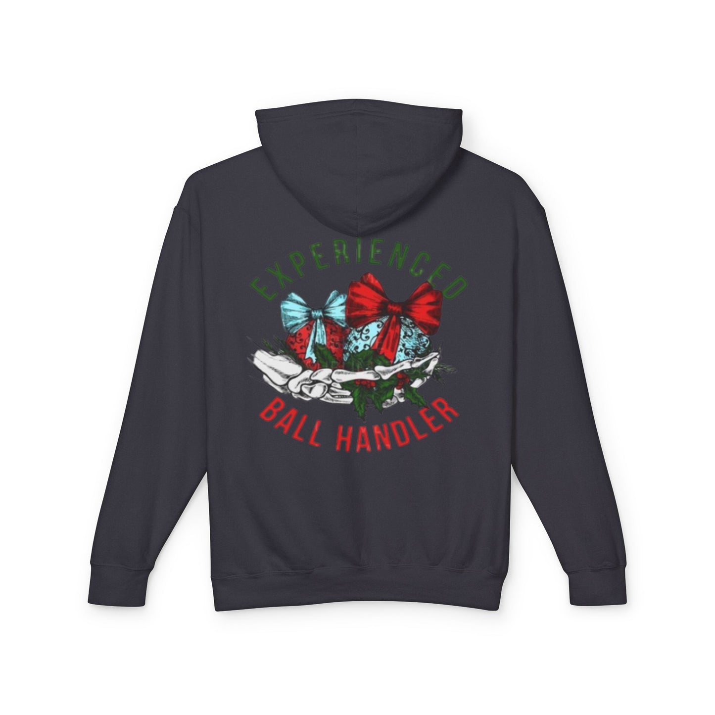 Unisex Lightweight Hooded Sweatshirt with Bow Design - Perfect for Basketball Lovers, Gift for Coaches, Holiday Apparel, Comfortable [...]