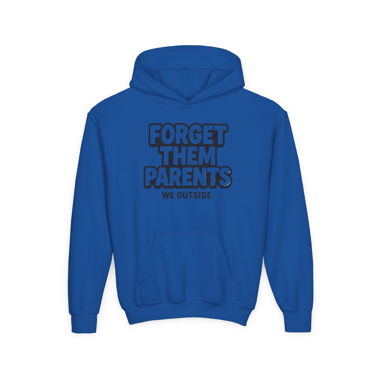Youth Hoodie - Forget Them Parents | Trendy Sweatshirt for Teens | Perfect for Outdoor Fun, Gift for Birthday, Back to School, [...]