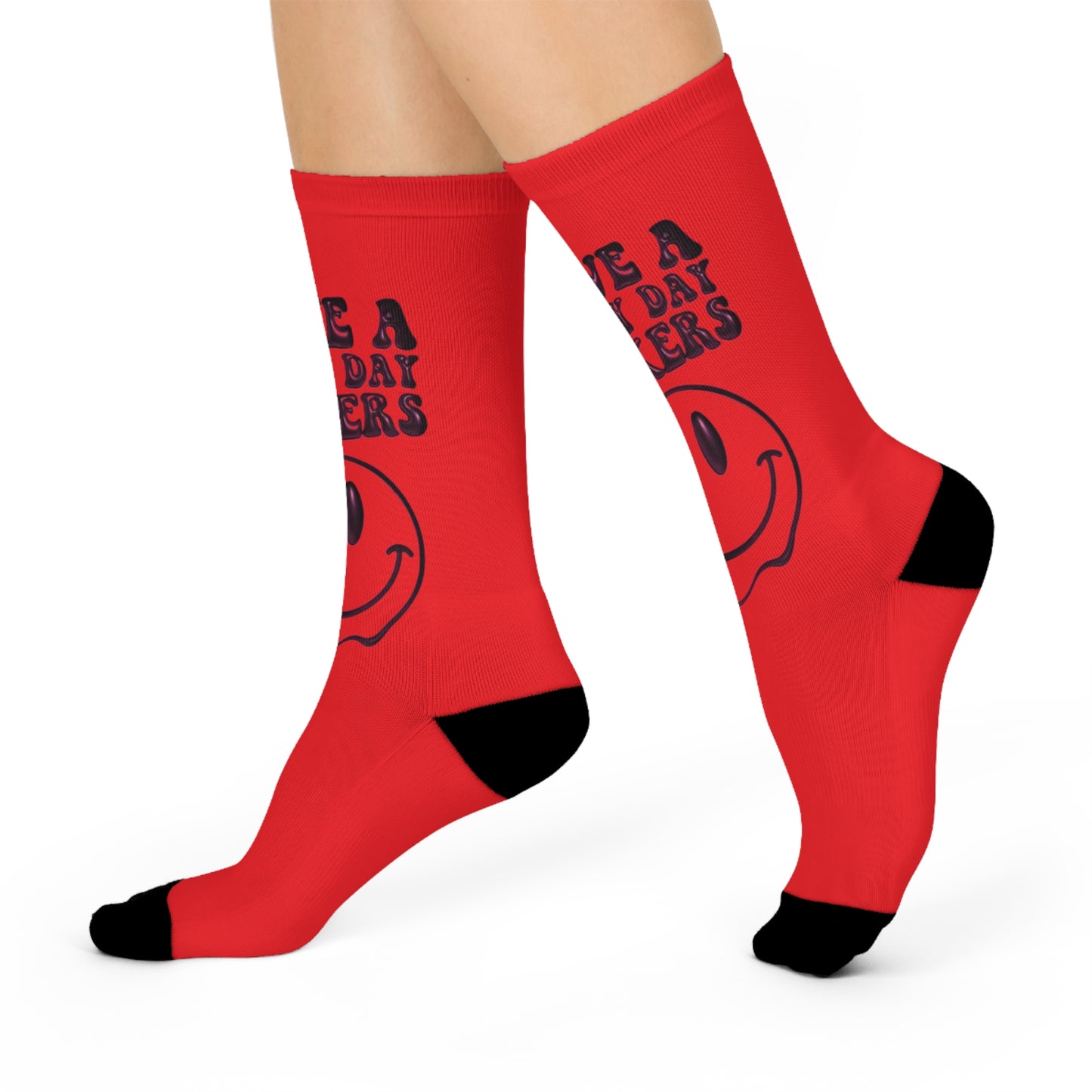 "HAVE A GOOD DAY FUCKERS" Sassy Crew Socks - Perfect Gift for Friends, Funny Socks for Birthdays, Fun Gift for Any Occasion, Humor in Every Step, [...]