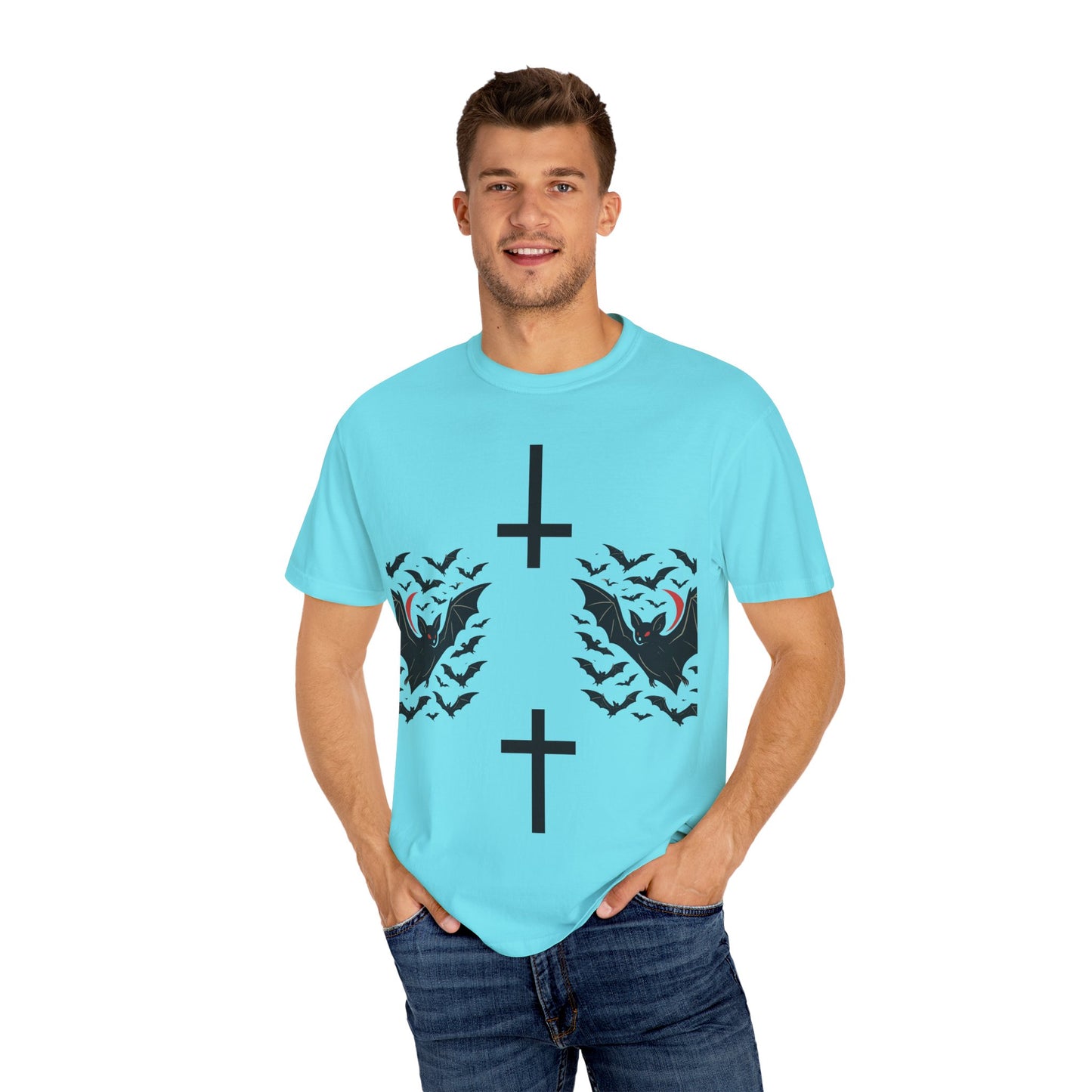 Gothic Bat T-Shirt - Unisex Vibe, Perfect for Halloween, Alternative Fashion, Graphic Tee, Gift for Him/Her/Nonbinary
