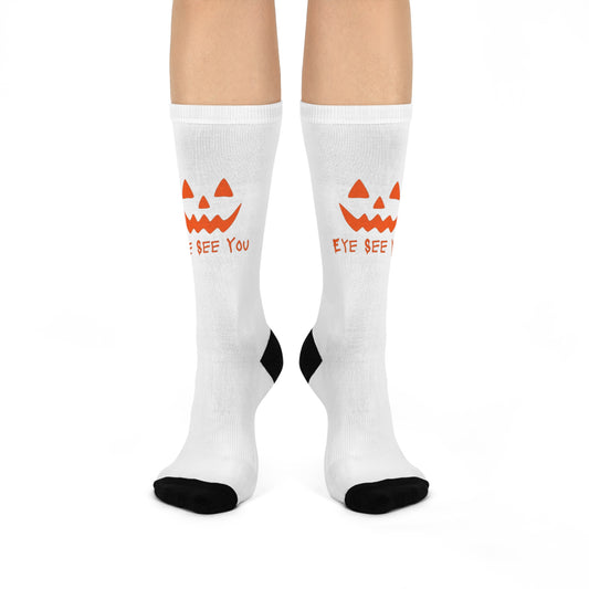Halloween Cushioned Crew Socks | Fun Pumpkin Design | Cozy Fall Accessories, Trick or Treat Gift, Halloween Party Wear, Seasonal [...]