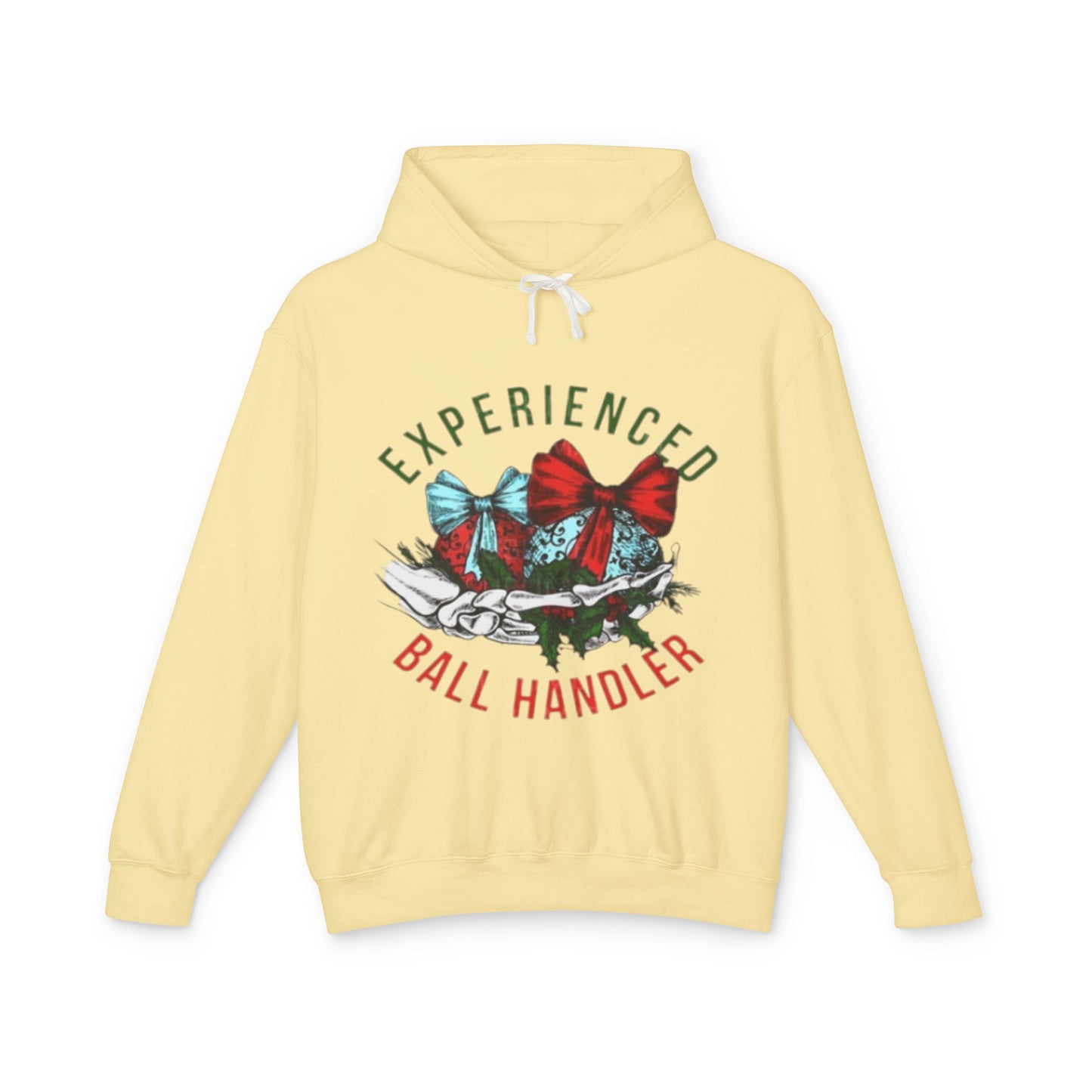 Unisex Lightweight Hooded Sweatshirt with Bow Design - Perfect for Basketball Lovers, Gift for Coaches, Holiday Apparel, Comfortable [...]