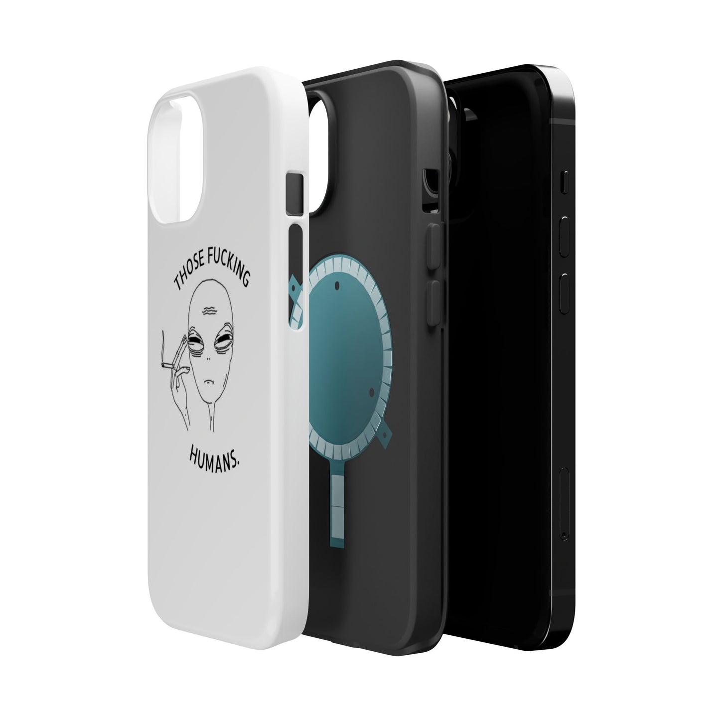 Alien-Inspired Magnetic Phone Cases | Unique Humor, Gifts for Friends, Stylish Protection, Quirky Phone Accessories, Birthday Gifts, [...]