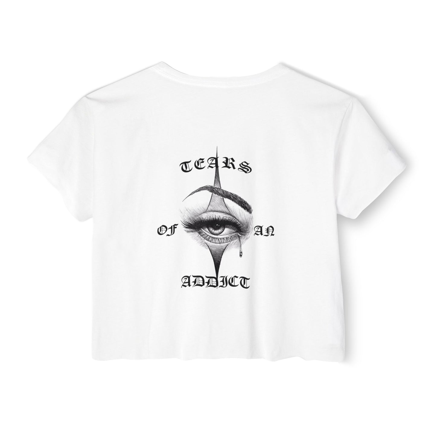 Women's Festival Crop Top with Unique Eye Design, Boho Crop Top, Festival Wear, Street Style Tee, Music Festival Outfit, Summer [...]