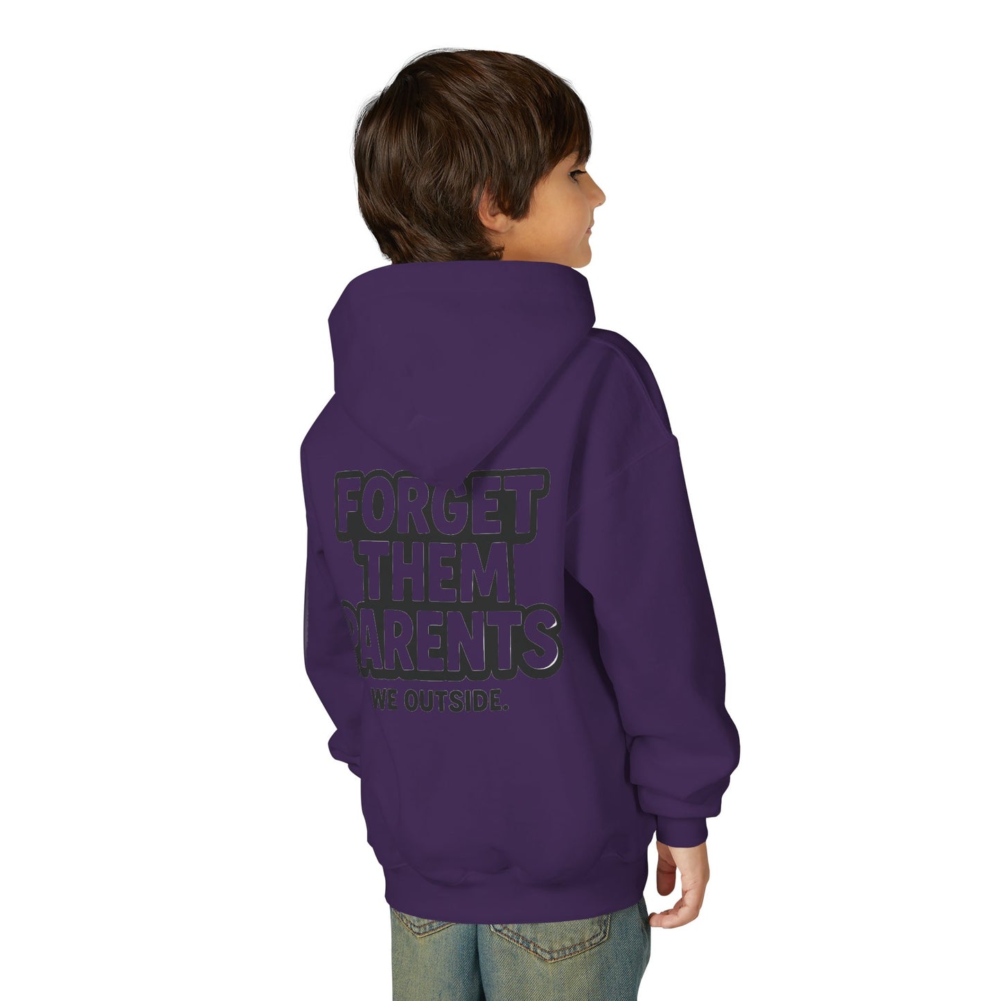 Youth Hoodie - Forget Them Parents | Trendy Sweatshirt for Teens | Perfect for Outdoor Fun, Gift for Birthday, Back to School, [...]