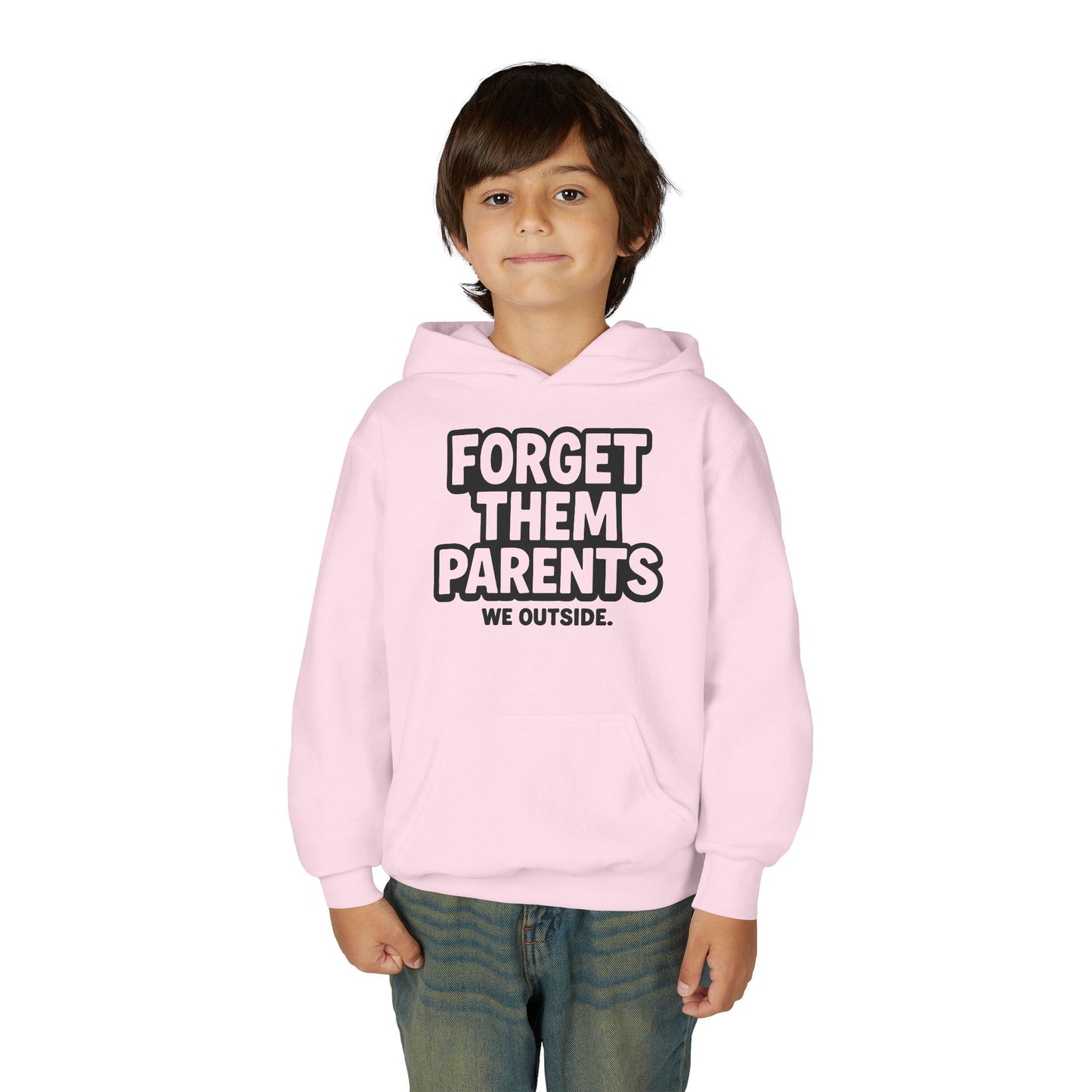 Youth Hoodie - Forget Them Parents | Trendy Sweatshirt for Teens | Perfect for Outdoor Fun, Gift for Birthday, Back to School, [...]
